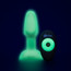 b-Vibe Glow-in-the-Dark Rimming Petite Anal Plug with Remote
