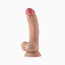 Shaft 'C' 8.5" Silicone Suction Cup Dildo with Balls