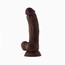 Shaft 'C' 8.5" Silicone Suction Cup Dildo with Balls