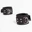 Black Fur Lined Cuffs