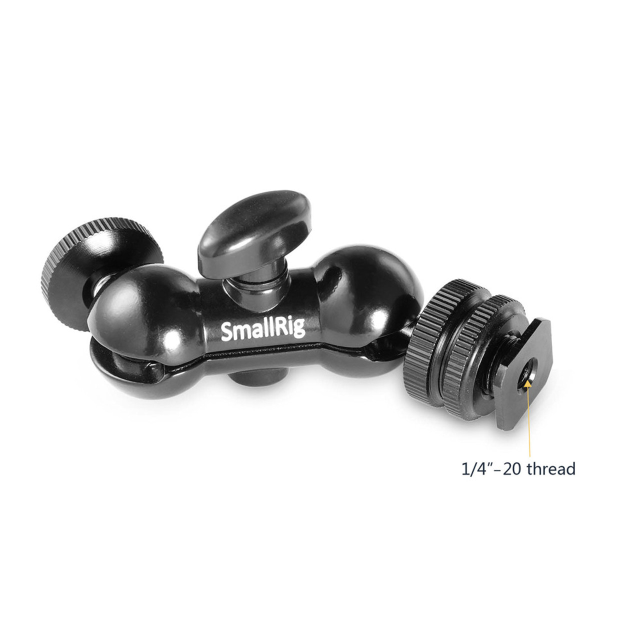 Smalrig Multi Function Double Ballhead With Shoe Mount 1 4