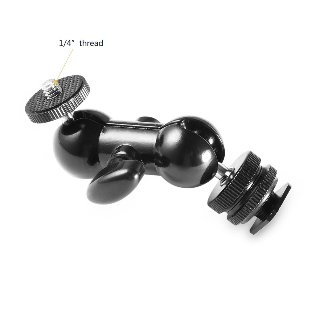 Smalrig Multi Function Double Ballhead With Shoe Mount 1 4