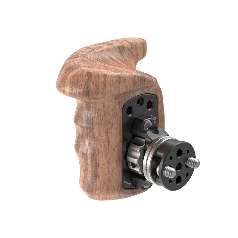 SmallRig Wooden Handgrip with Bolt-On Mount (Right Hand) 2083