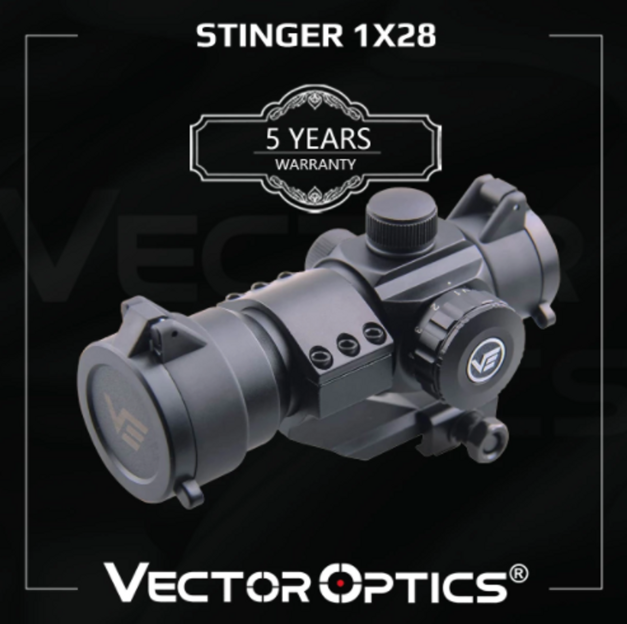 ベクターオプティクス ドットサイト Stinger 1x28 Red Dot Sight