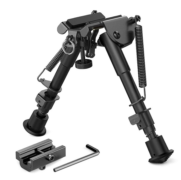 Adjustable Tilting Bipod with pic rail adapter