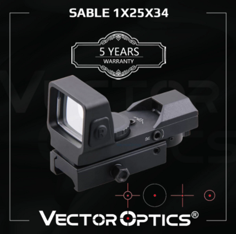 Sable 25x34 Reflex Sight