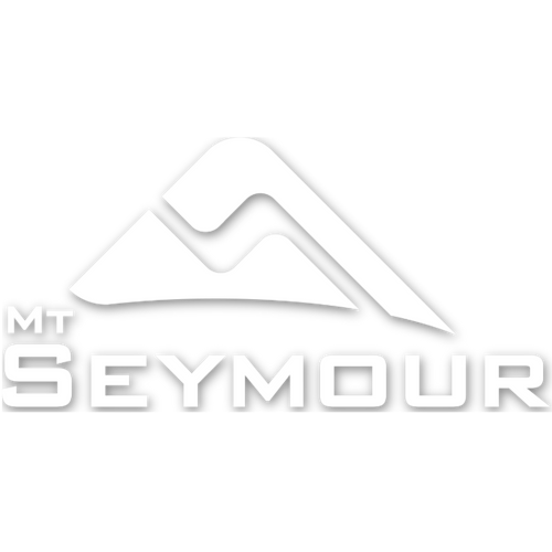 Die Cut Sticker - Mt Seymour Logo - WHT