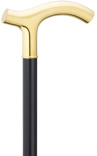 14K Gold Fritz Handle Walking Cane Exquisite Canes