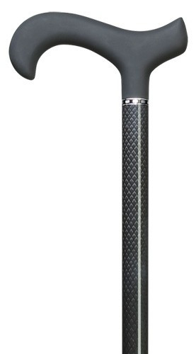 Men's Carbon Fiber Adjustable Walking Cane Exquisite Canes