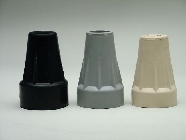 2 Spare Rubber Tips For Crutches Exquisite Canes