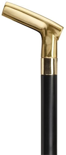 Gold Plated Brass Golf Putter Cane Exquisite Canes