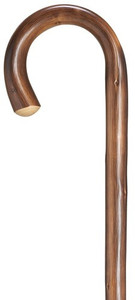 Men's Heavy Natural Chestnut Crook Handle Cane Men's Heavy Natural Chestnut Crook Handle Cane