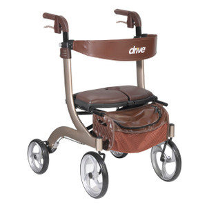Drive Medical Nitro DLX Rollator-Champagne