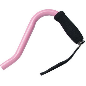 Alex Orthopedic Ladies Adjustable Offset Handle Pink Walking Cane Alex Orthopedic Ladies Adjustable Offset Handle Pink Walking Cane