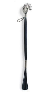 Nickel Plated Stallion Shoehorn from Spain Nickel Plated Stallion Shoehorn from Spain