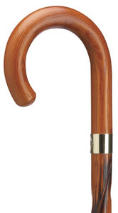 Tortiglione-Men's Crook Handle Acacia Wood Carved Spiral Walking Cane Tortiglione-Men's Crook Handle Acacia Wood Carved Spiral Walking Cane