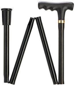 "T" Handle Non-Adjustable Folding Cane "T" Handle Non-Adjustable Folding Cane