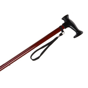 Orthopedic T Handle Wood Look Adjustable Cane Orthopedic T Handle Wood Look Adjustable Cane