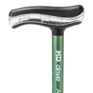 Drive Medical MD by Drive Air-Adjustable Folding Cane Forest Green