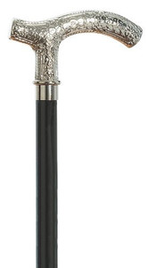 Silver Vermeil Firenze Italian Walking Cane