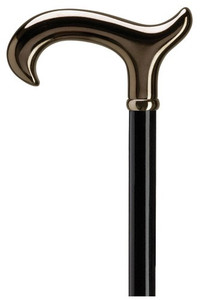 Ladies Crook Handle Cane Rhinestone Plexi Handle with Bling Cane Black  Shaft 