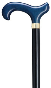 Men's Black 'N Blue Walking Cane Men's Black 'N Blue Walking Cane