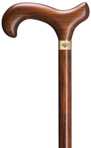 Men's Signature Derby Handle Cherry Walking Cane Men's Signature Derby Handle Cherry Walking Cane