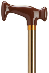 Bronze J Escort Handle Adjustable Cane Bronze J Escort Handle Adjustable Cane