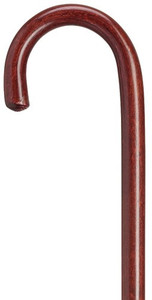 1" Extra Long Hospital Cane-Mahogany 1" Extra Long Hospital Cane-Mahogany