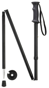 Adjustable Folding Backcountry Hiker-Black