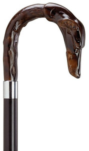 Russian Hound Dog Crook Walking Cane Russian Hound Dog Crook Walking Cane