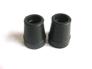 2 Replacement Rubber Tips For Walking Canes and Sticks 2 Replacement Rubber Tips For Walking Canes and Sticks