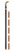 Brass Snake Handle 5 Flask Brandy Smuggler Cane Brass Snake Handle 5 Flask Brandy Smuggler Cane