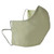 Washable and Reusable Fitted 3 Ply Cloth Face Mask-Cream
