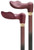 Soft Touch Raspberry Palm Grip Handle Walking Cane