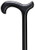 Men's First Choice Black Derby Handle Cane