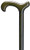 Hunter Green Derby Handle Walking Cane Hunter Green Derby Handle Walking Cane