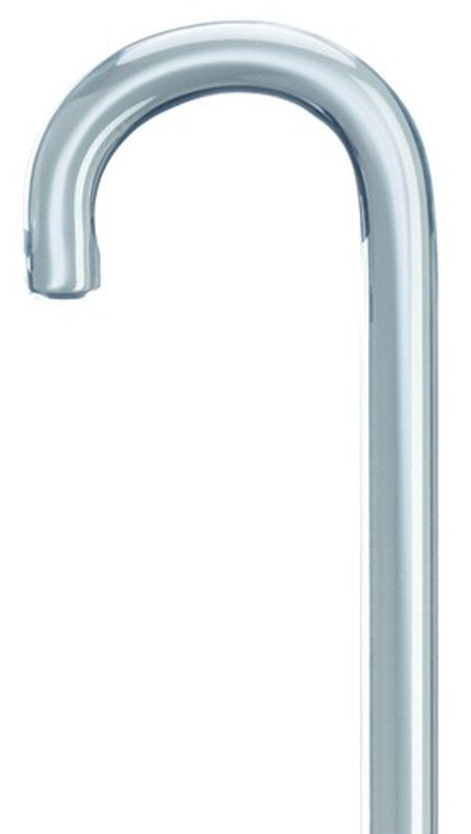 Ladies Crook Handle Cane-Lucite