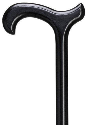 Men's First Choice Black Derby Handle Cane