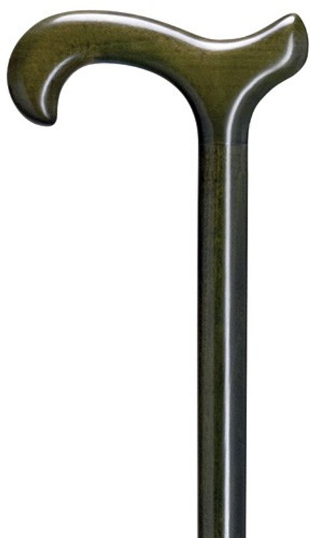 Hunter Green Derby Handle Walking Cane