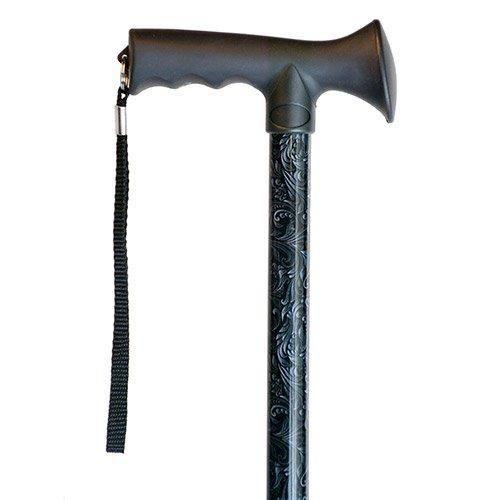 Norlean Nights Comfort Handle Ladies Adjustable Cane - Exquisite Canes