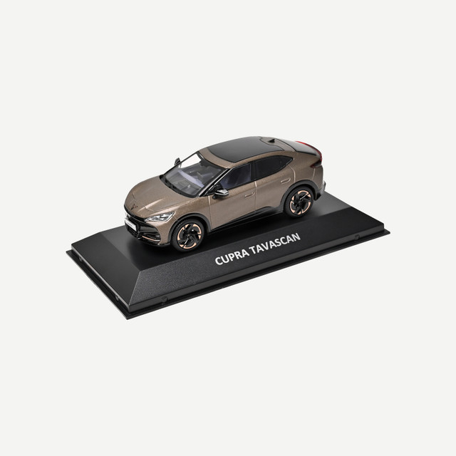 CUPRA Tavascan in scala 1:43 Century Bronze Matte CUPRA Tavascan in scala 1:43 Century Bronze Matte