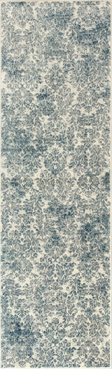 KAS Provence 8609 Ivory Blue Damask