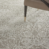 Nourison Damask DAS06 Ivory