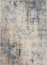 Nourison Rustic Textures RUS01 Gray/Beige