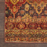 Nourison Jewel Beige Multicolor Moroccan Area Rug