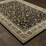 Oriental Weavers Kashan 108B Black