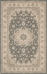 Nourison Living Treasures LI15 Gray/Ivory