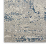 Nourison Rustic Textures RUS10 Ivory/Blue