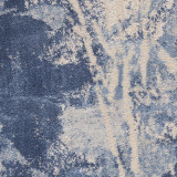 Nourison Silky Textures SLY02 Blue/Cream